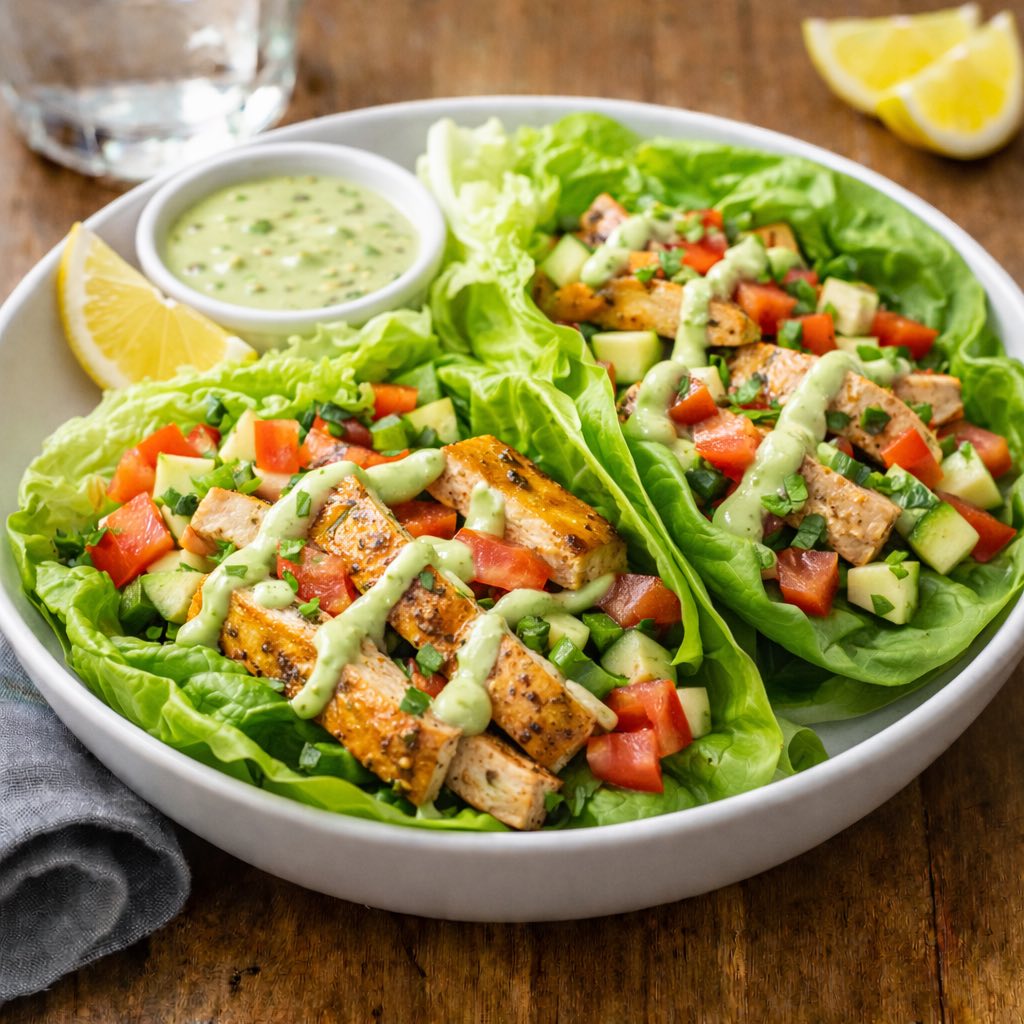 Melody- Plates- Chicken Detox Wrap Chicken Detox Wrap - Image 1