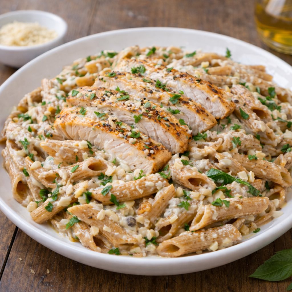 Melody- Plates- Lean Chicken Carbonara Lean Chicken Carbonara - Image 1