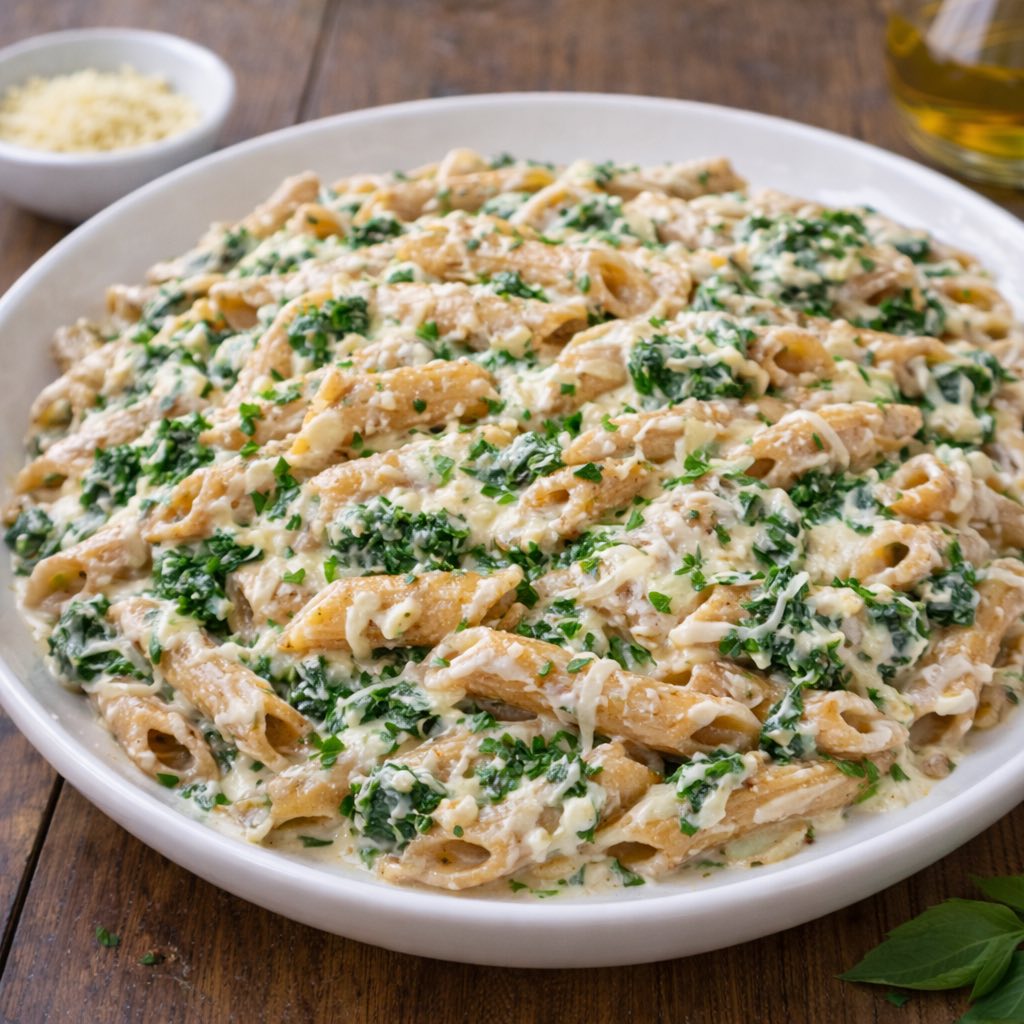 Melody- Plates- Three-Cheese Protein Carbonara Three-Cheese Protein Carbonara - Image 1